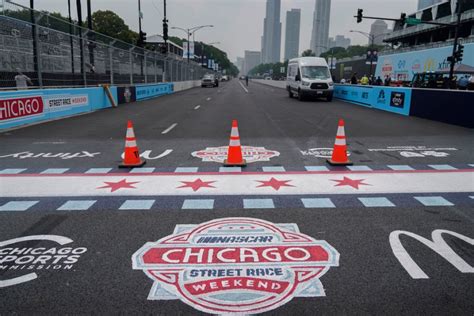NASCAR postpones Saturday's Chicago Street Race due to weather